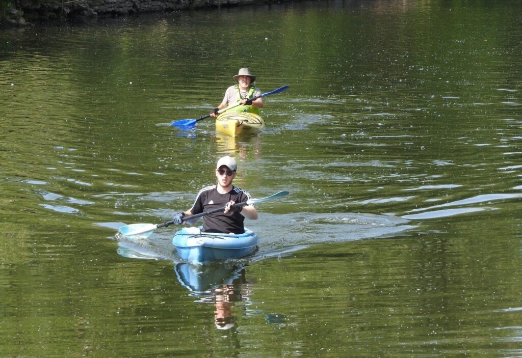 River Wye 85-mile Kayak Trip, Glasbury-on-Wye to Redbrook fundraiser for MacMillan Hereford